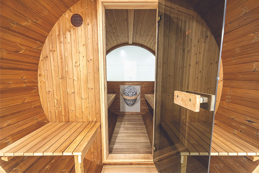 Hekla Barrel Sauna 210