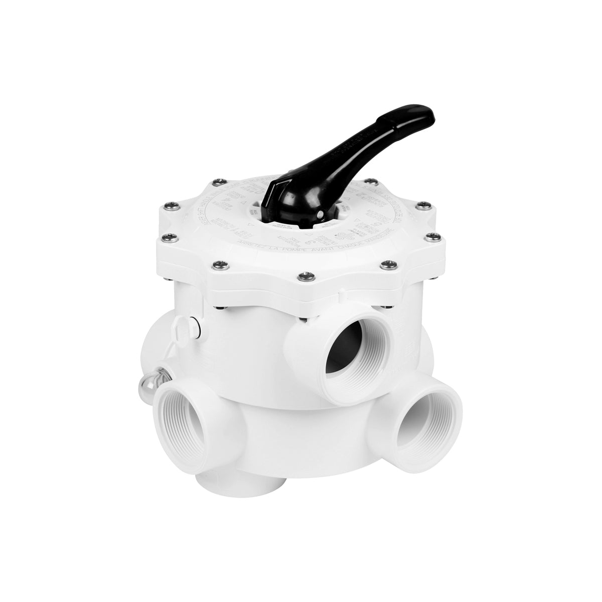 6-Wege Rückspülventil V6 Side Mount 2" ABS