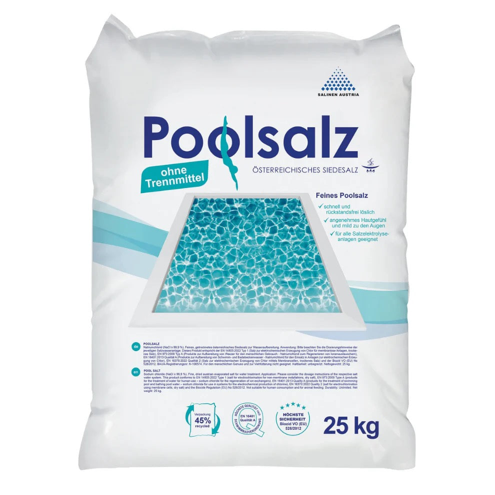 Poolsalz Siedesalz 25 kg