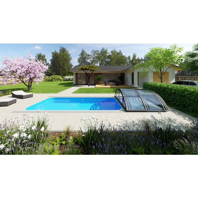 Pool-Überdachung / Albixon Klasik Clear C 501x1060cm