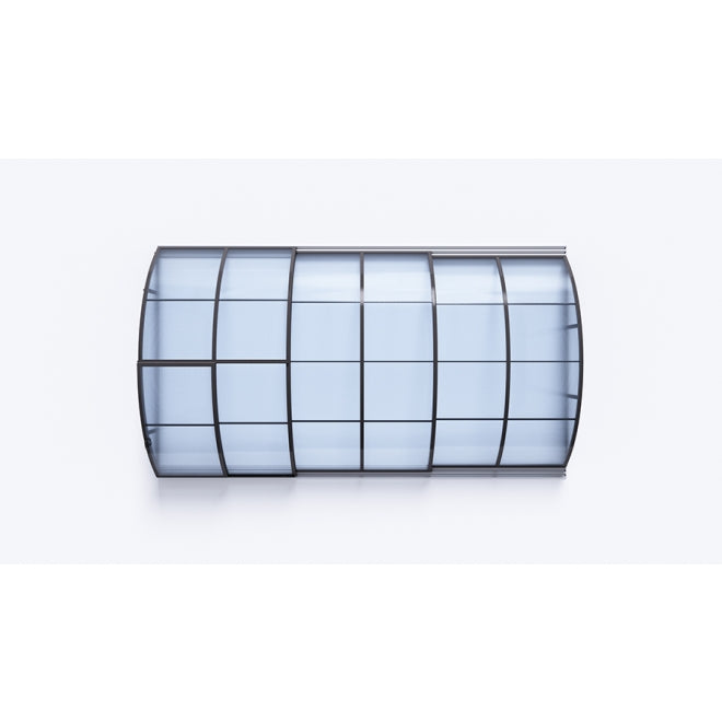 Pool-Überdachung / Albixon Klasik Clear C 501x1060cm
