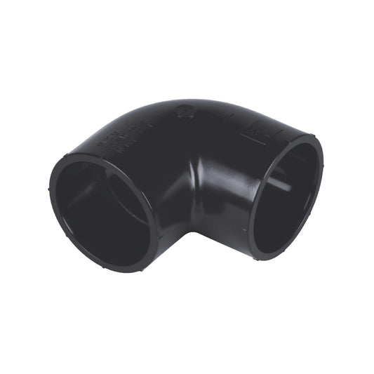 IBG Winkel 90° Klebemuffe grau