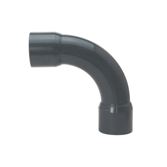 IBG Bogen 90° Klebemuffe PN16 grau